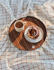 OYOY Living Design - Grid Tablecloth - 200x140 cm - staltiesės ir stalo takeliai - red - 1