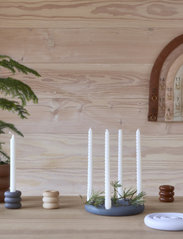 OYOY Living Design - Savi Ceramic Candleholder - Low - madalaimad hinnad - nutmeg - 4