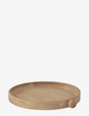 OYOY Living Design - Inka Wood Tray Round - Small - najniższe ceny - nature - 1