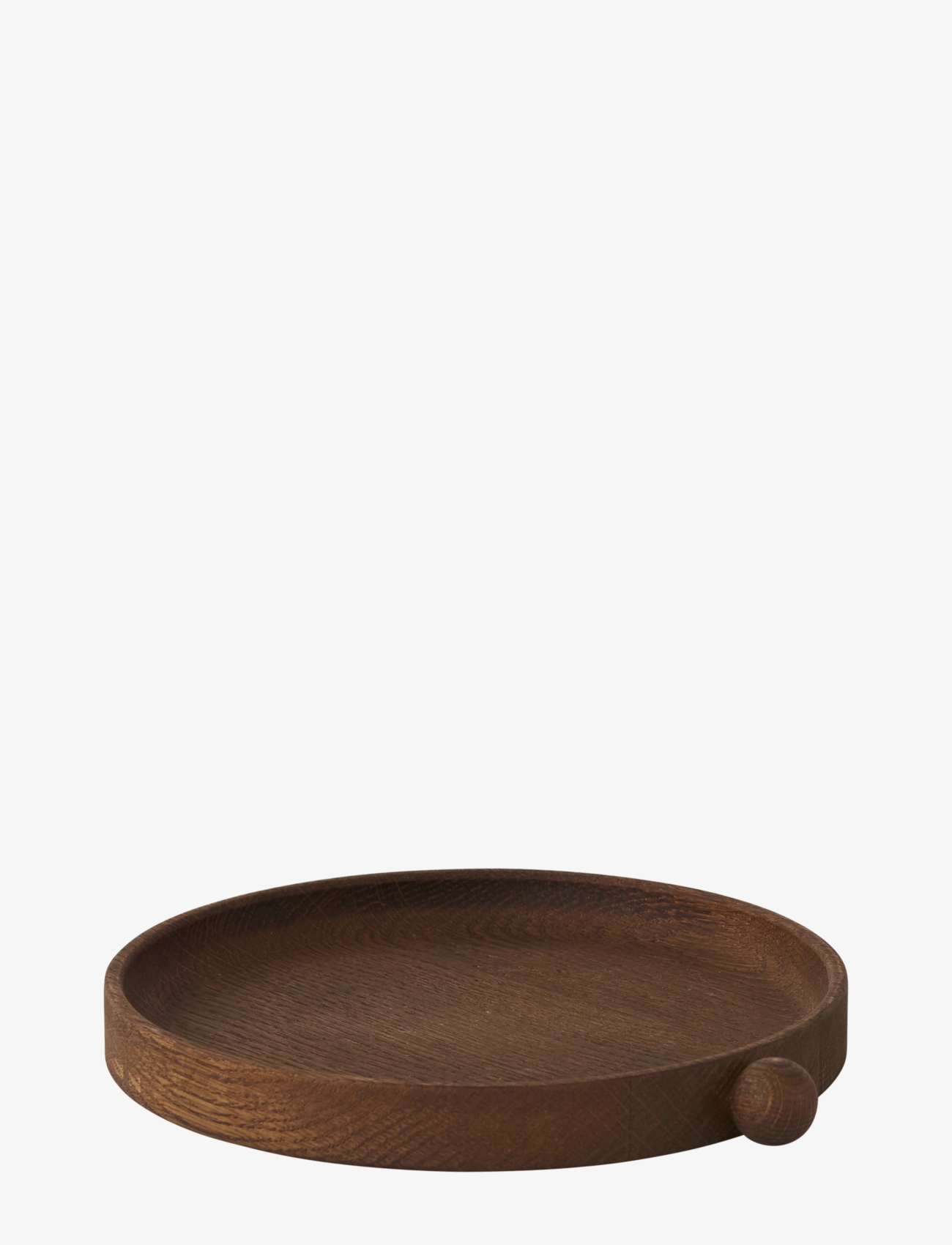 OYOY Living Design Inka Wood Tray Round, Bakke, Str: Ø 20 CM
