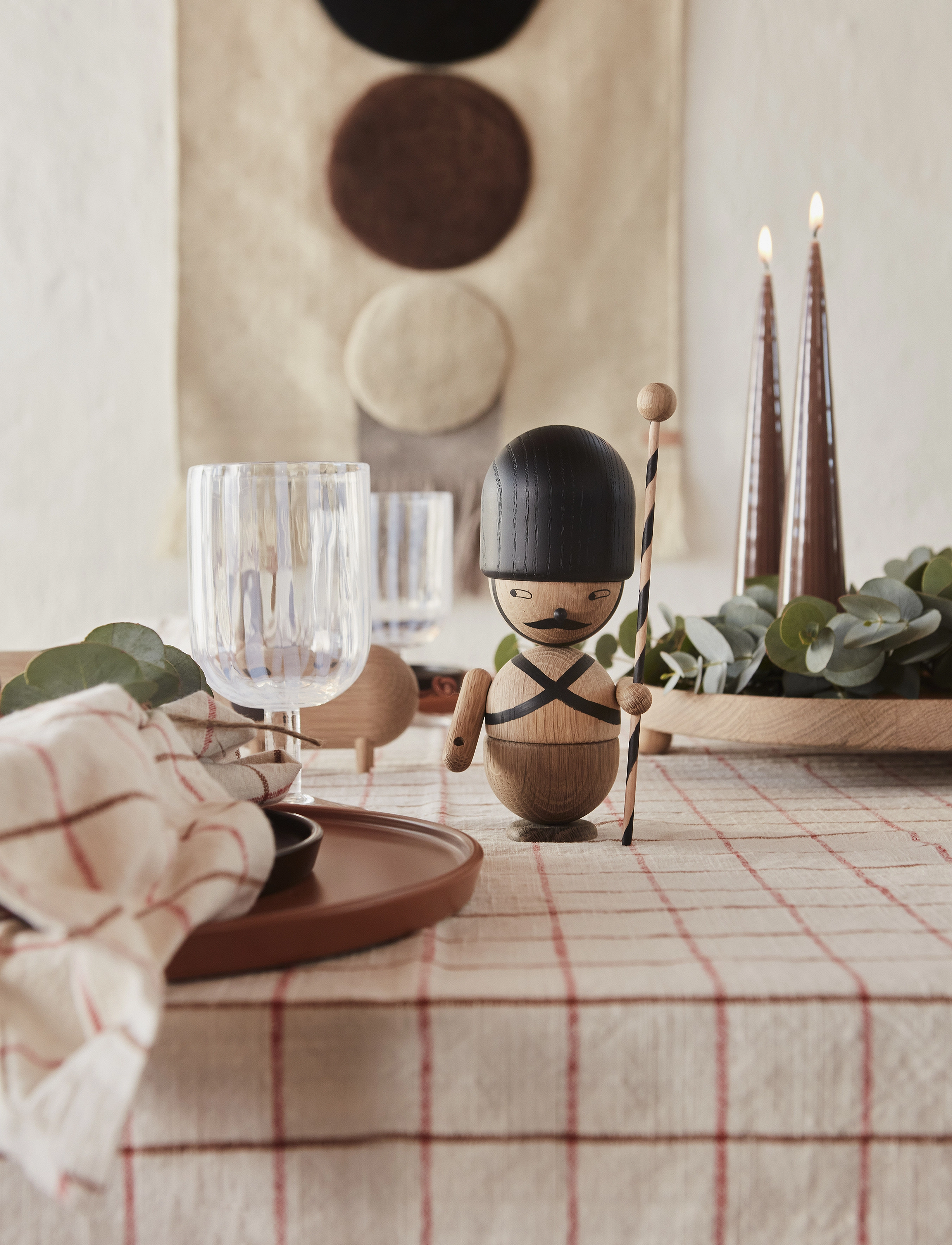 OYOY Living Design - Inka Wood Tray Round - serveringsbakker - nature - 5