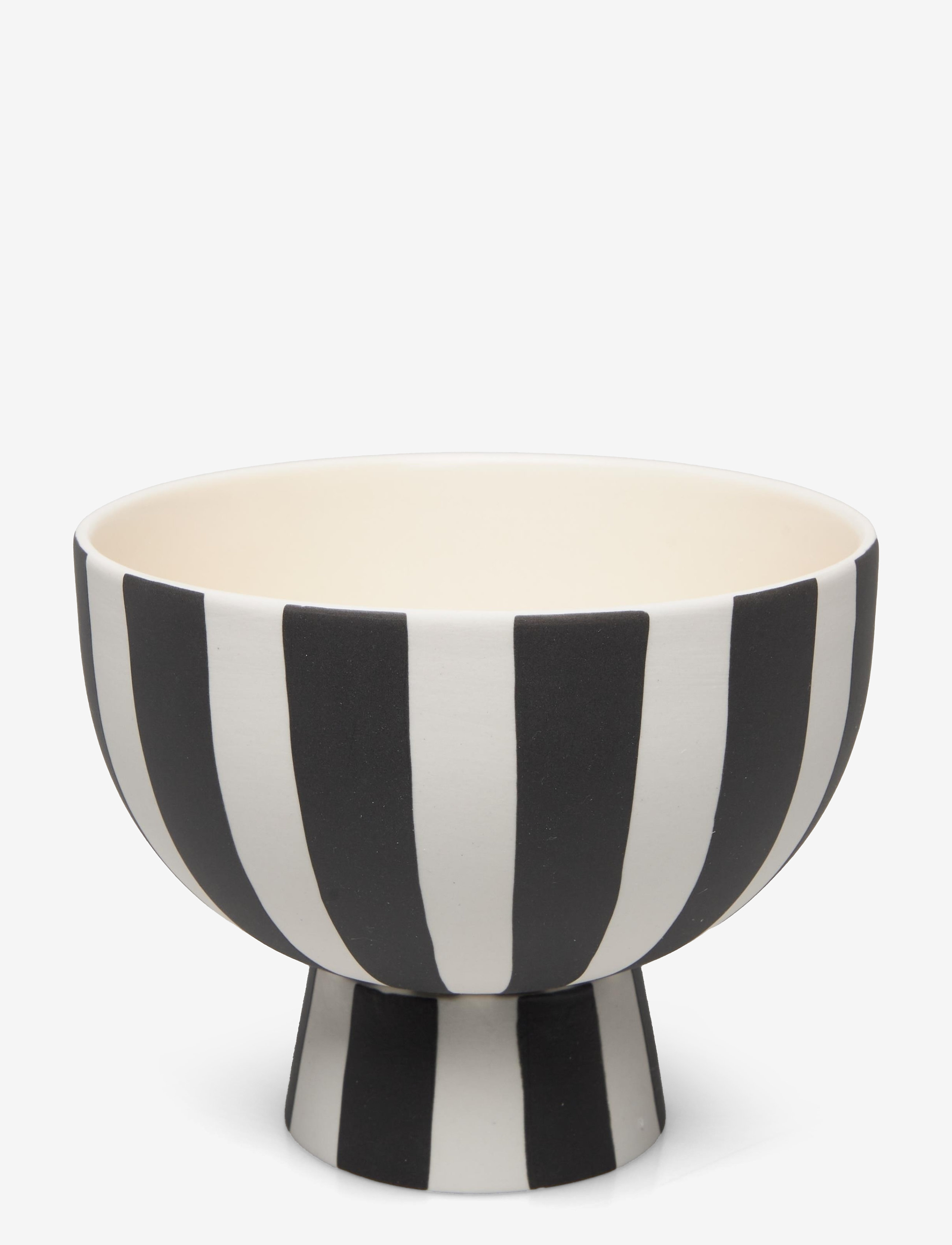 OYOY Living Design Toppu Mini Bowl, Stor vase, Sort, Str: Ø 16 CM