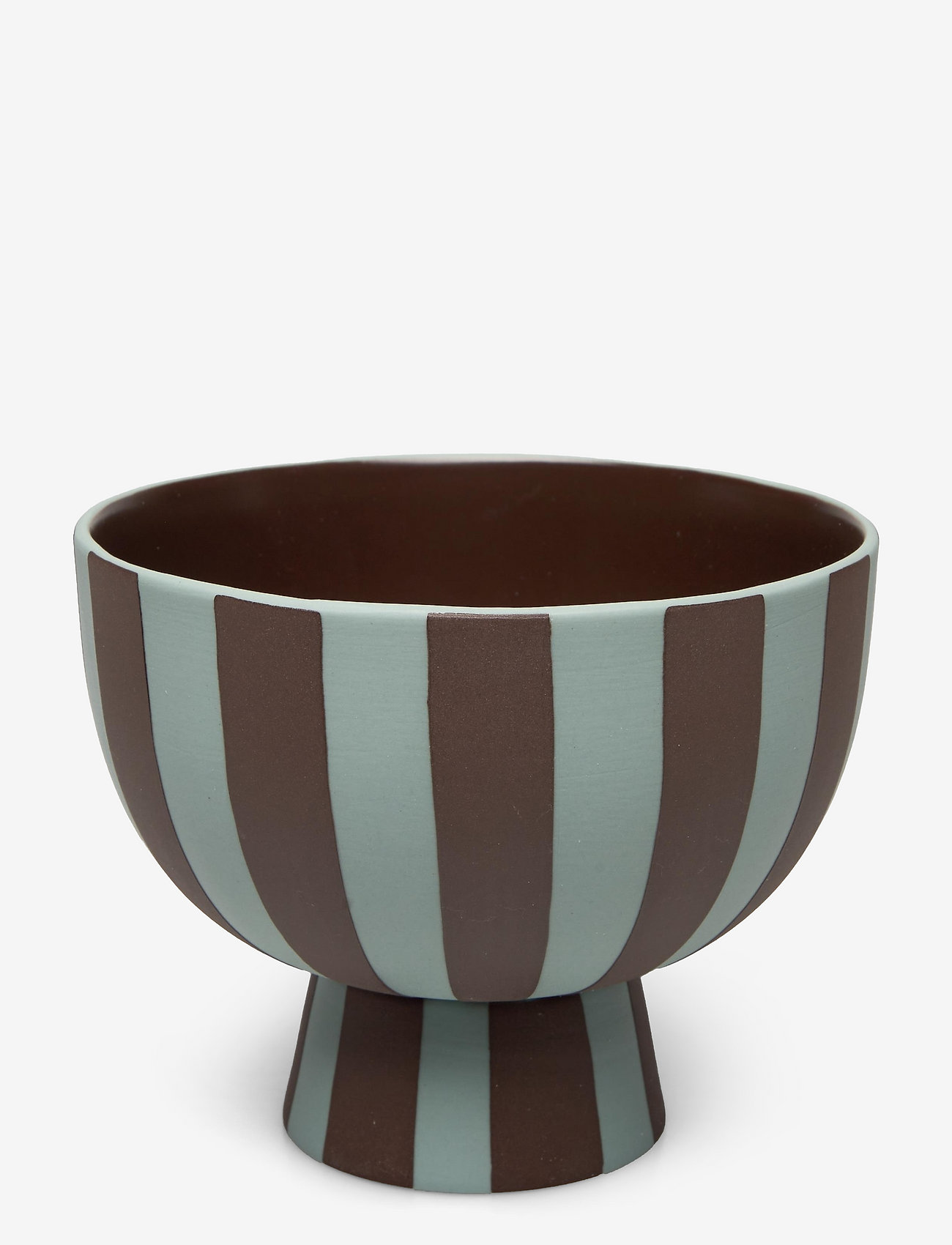 OYOY Living Design - Toppu Mini Bowl - store vaser - dusty blue / choko - 0