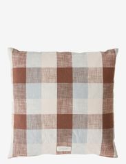 OYOY Living Design - Kyoto Checker Cushion - pagalvėlių užvalkalai - dusty blue - 0