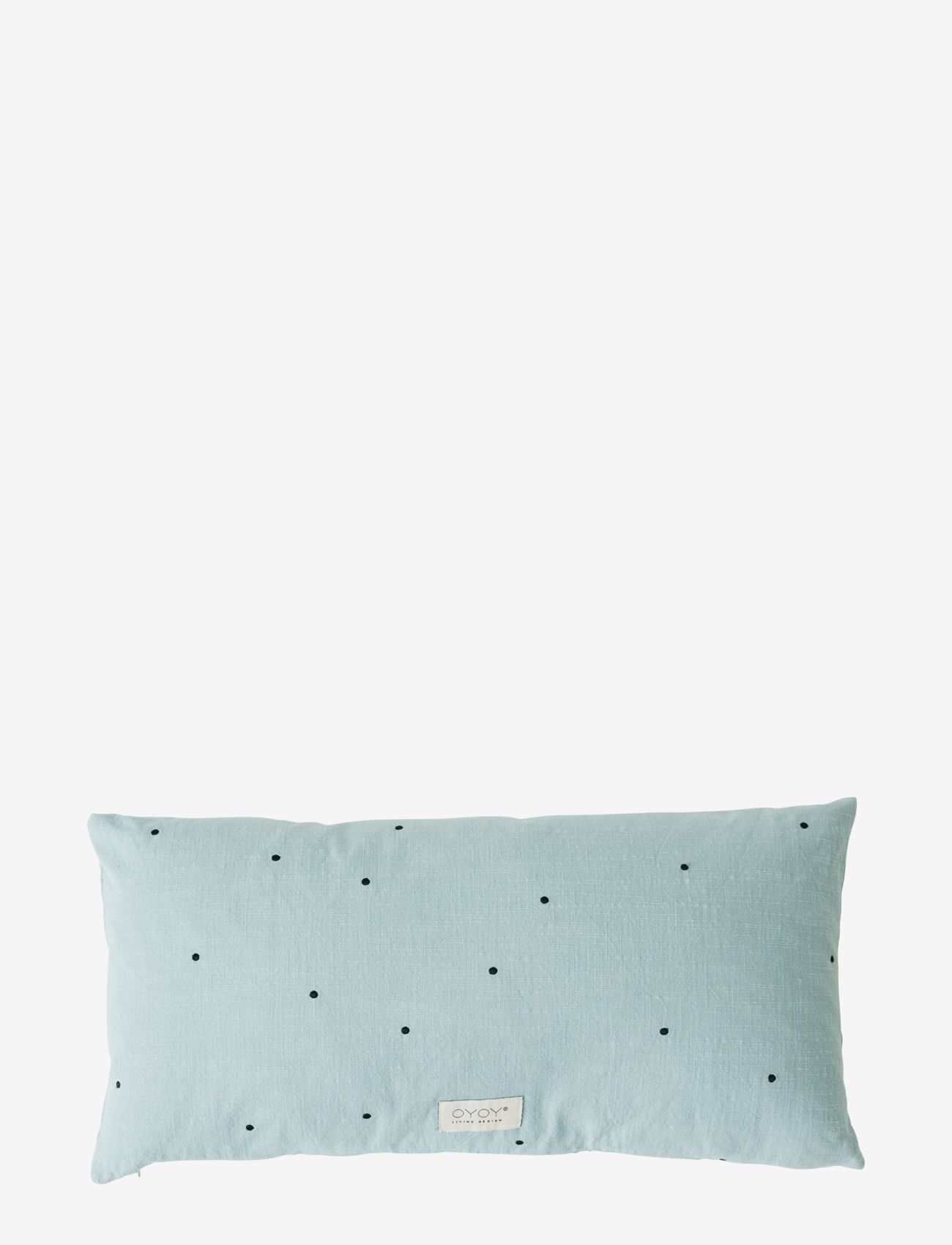 OYOY Living Design - Kyoto Dot Cushion Long - die niedrigsten preise - dusty blue - 0