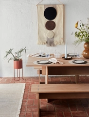OYOY Living Design - Maru Wall Rug - veggdekorasjoner - brown / offwhite - 1