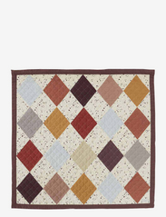 Quilted Aya Wall Rug - Large - BROWN