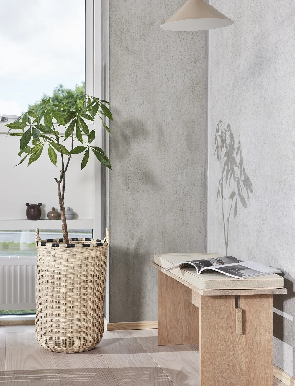 OYOY Living Design - Boo Storage Basket - High - køb efter pris - nature - 1
