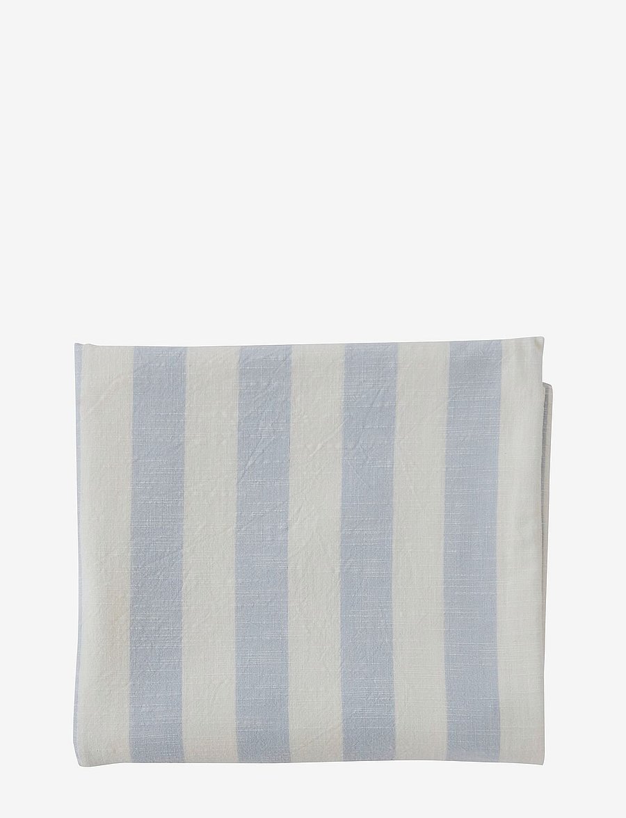 OYOY Living Design - Striped Tablecloth - 200x140 cm - laudlinad - ice blue - 0