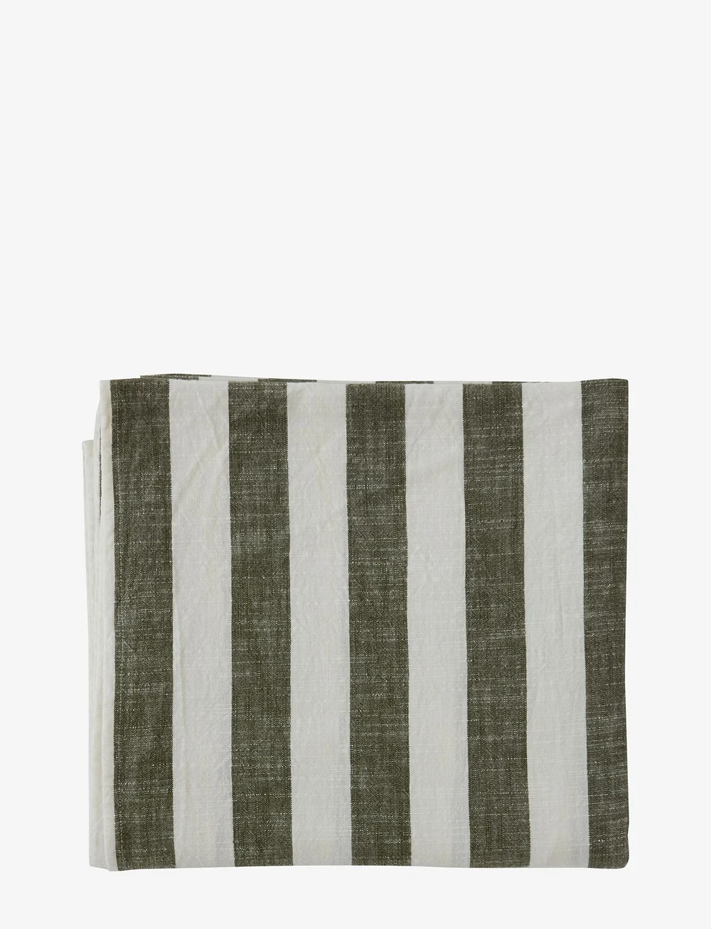 OYOY Living Design - Striped Tablecloth - 260x140 cm - nach preis einkaufen - olive - 0