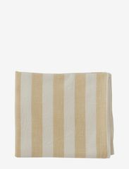Striped Tablecloth - 260x140 cm - VANILLA