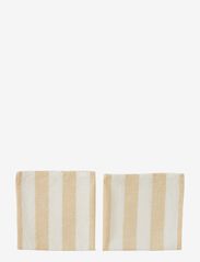 Striped Napkin - Pack of 2 - VANILLA