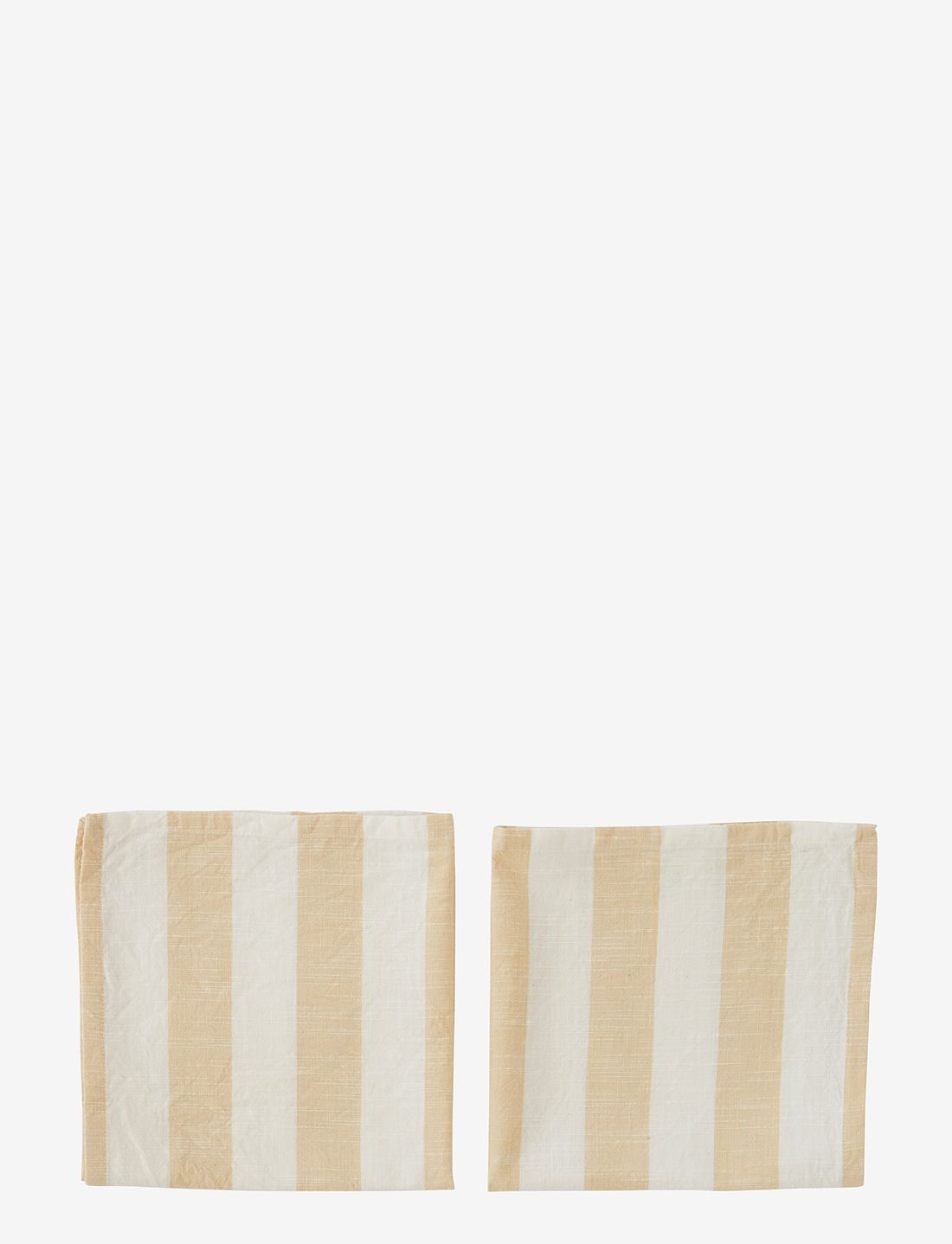OYOY Living Design - Striped Napkin  Pack of 2 - serwetki materiałowe - vanilla - 0