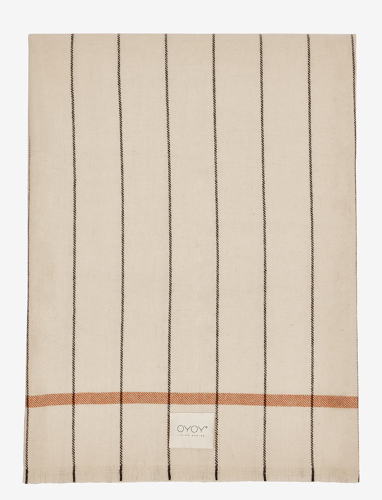 OYOY Living Design - Balama Blanket Wool - segas un pledi - offwhite - 0