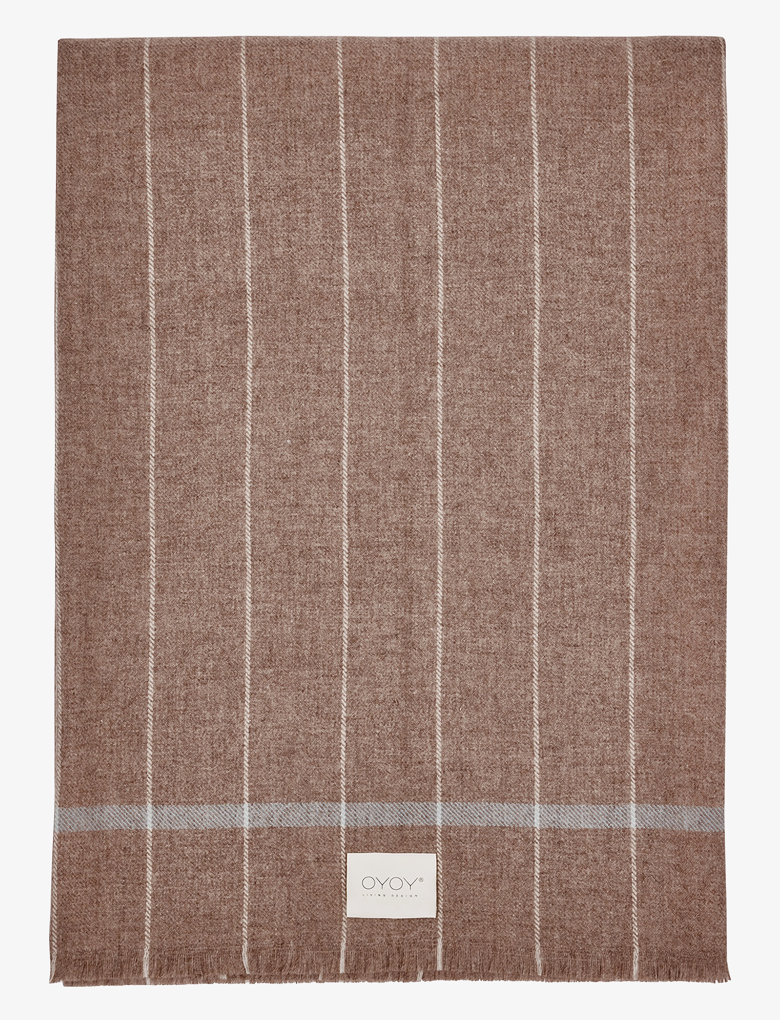 OYOY Living Design Balama Blanket Wool, Tæppe og plaid, Beige, Str: 180X130CM