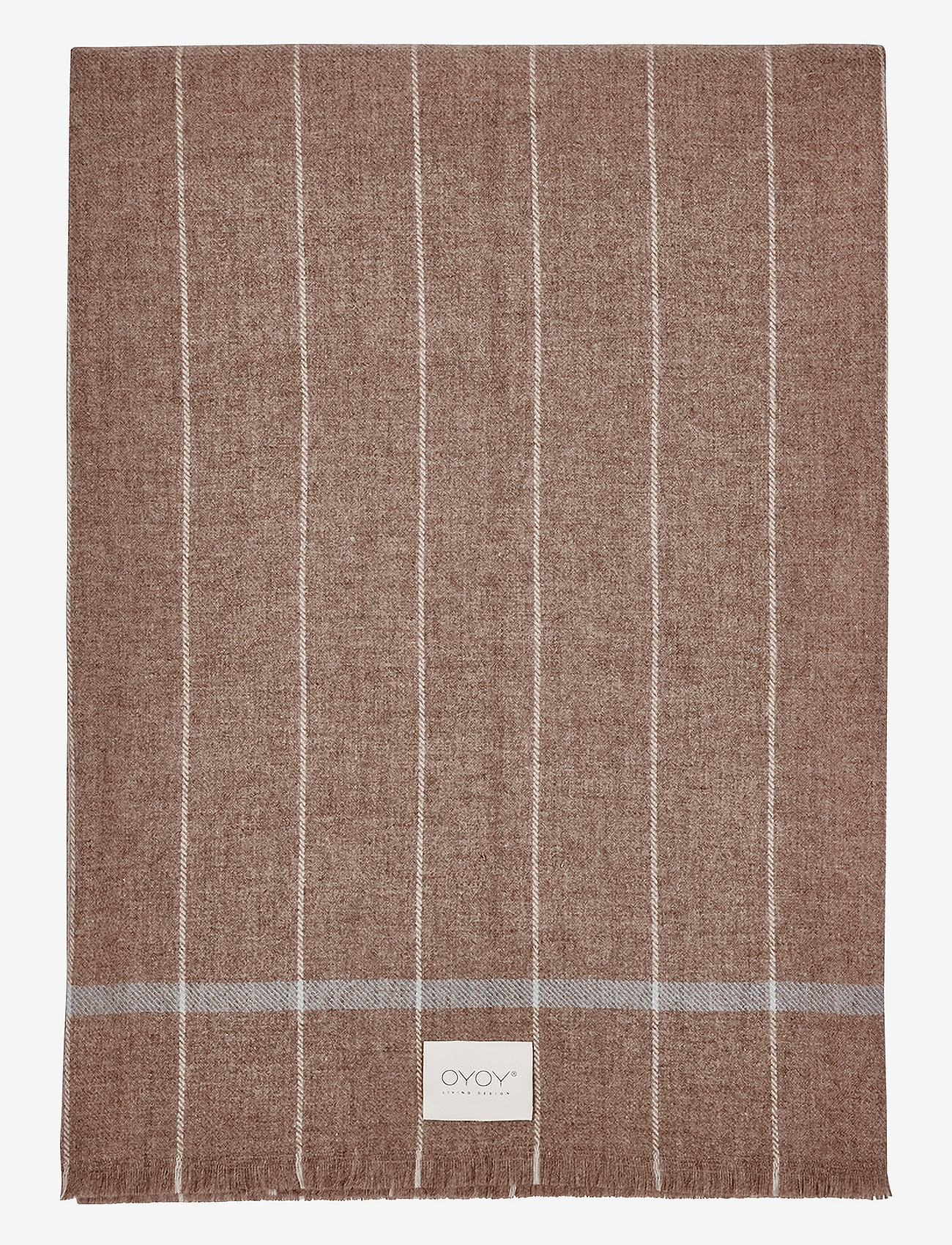 OYOY Living Design - Balama Blanket Wool - apklotai ir užtiesalai - caramel - 0