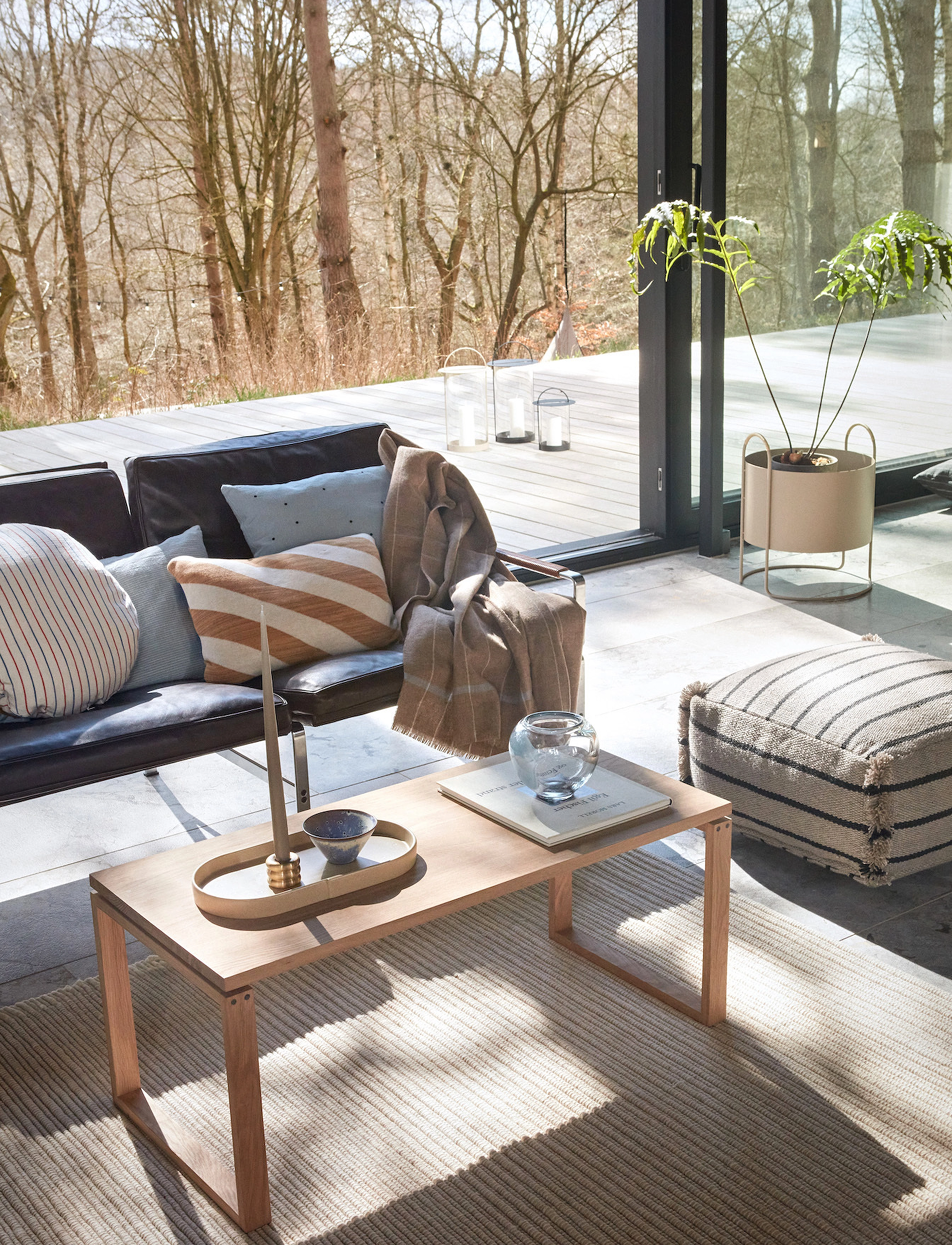OYOY Living Design - Balama Blanket Wool - outdoor textiles - caramel - 2