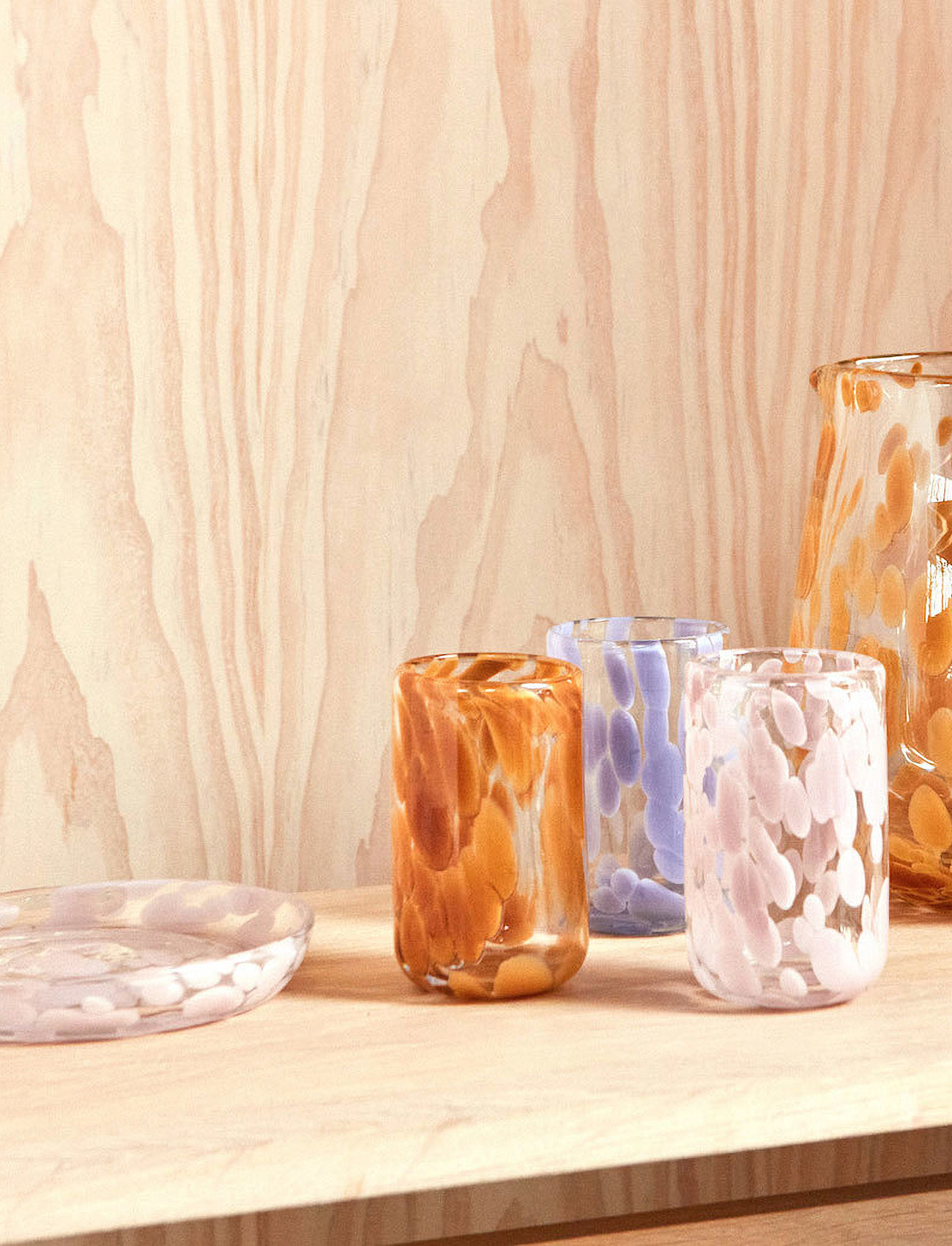 OYOY Living Design - Jali Glass - najniższe ceny - amber - 1