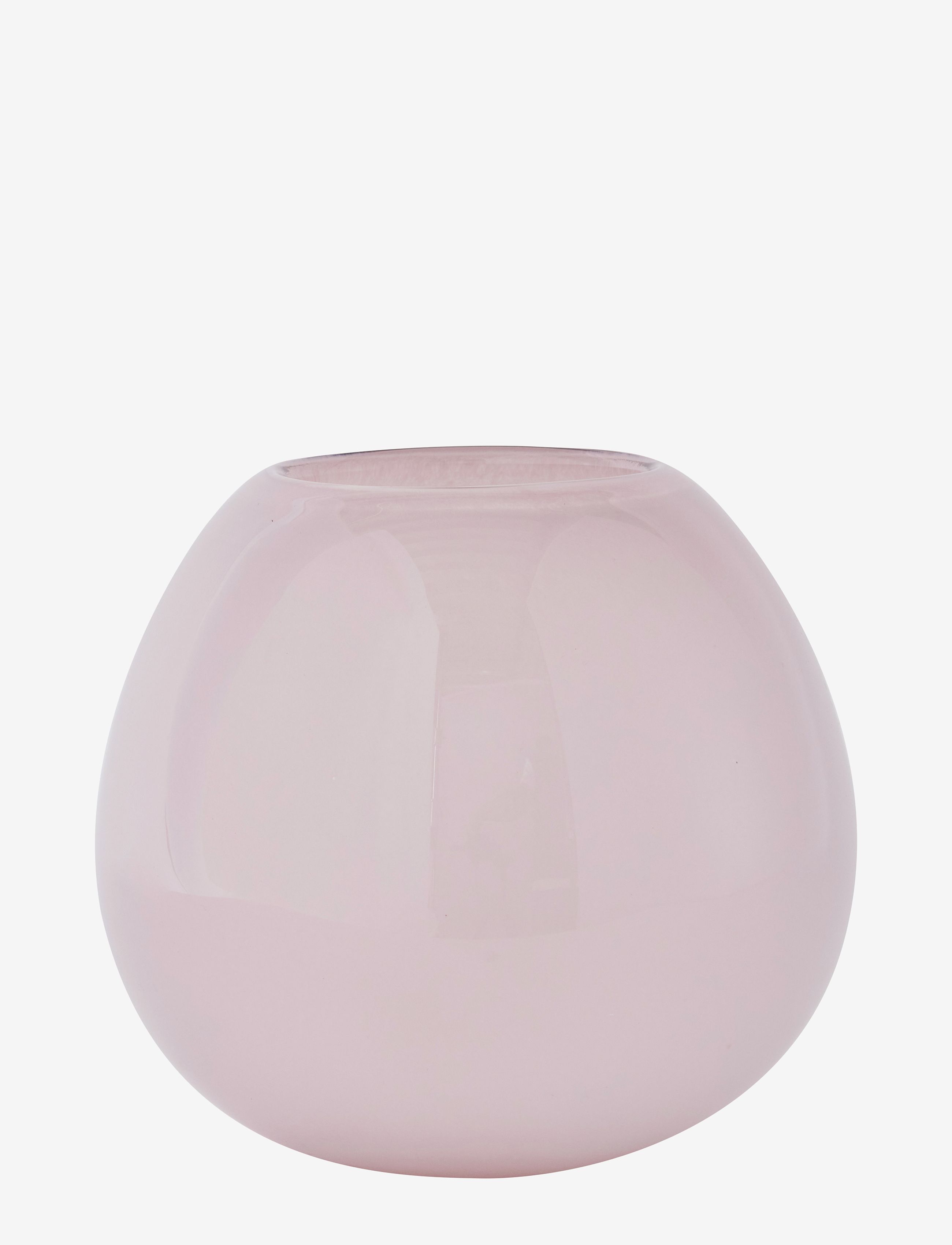OYOY Living Design Lasi Vase Medium, Vases, Pink, Str: Ø25X22CM