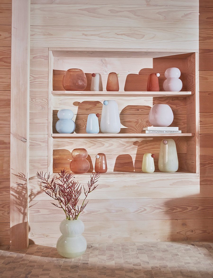OYOY Living Design - Lasi Vase - vasen - ice blue - 2