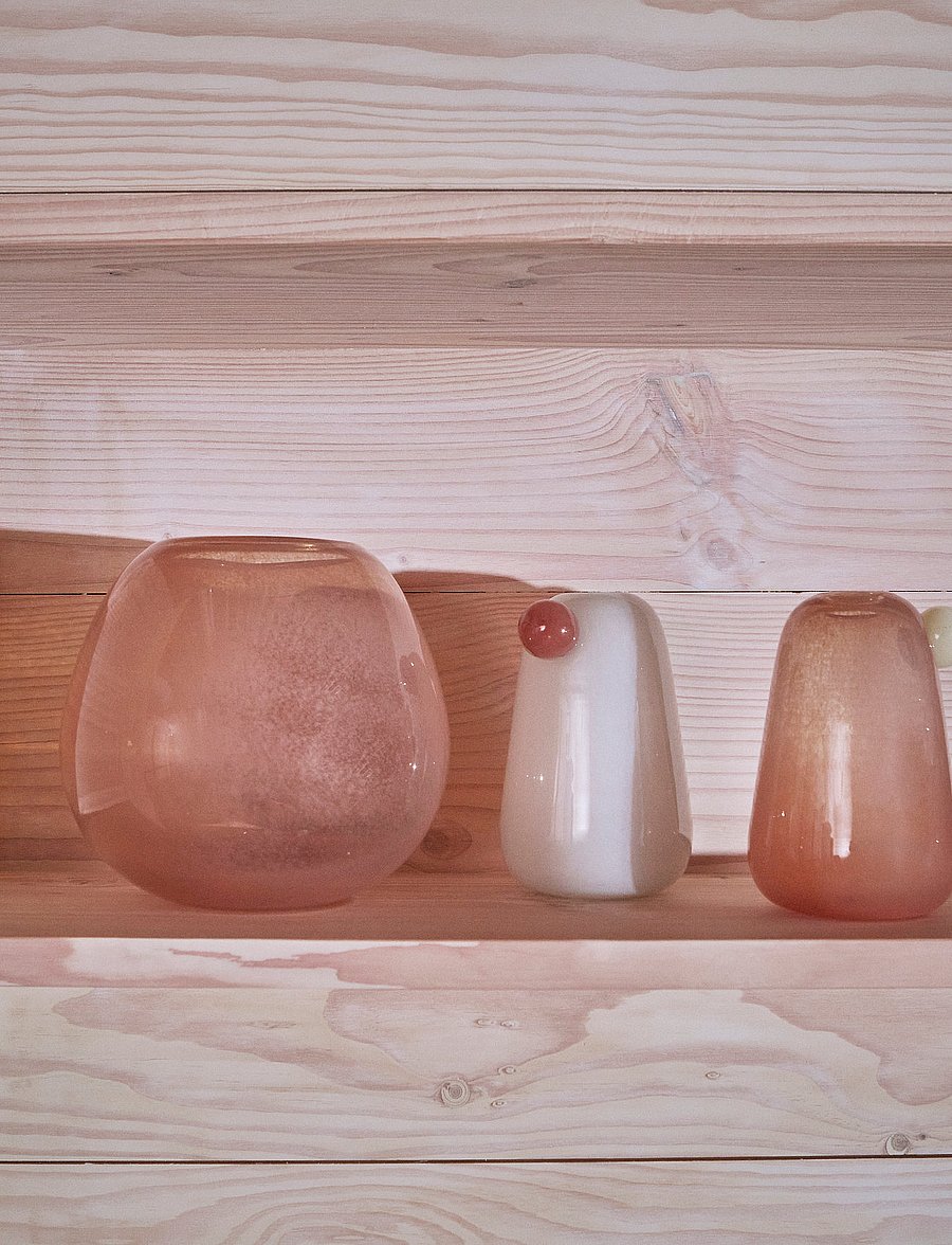 OYOY Living Design - Lasi Vase Small - valentinstaggeschenke - taupe - 3