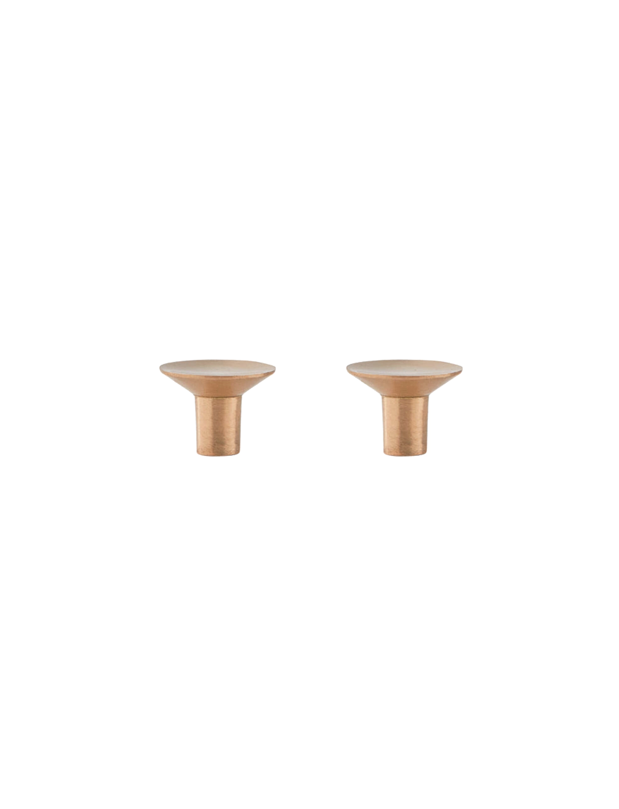 OYOY Living Design Rina Hook / Knob Small Pack Of 2, Krog & Knop, Guld, Str: ONE SIZE