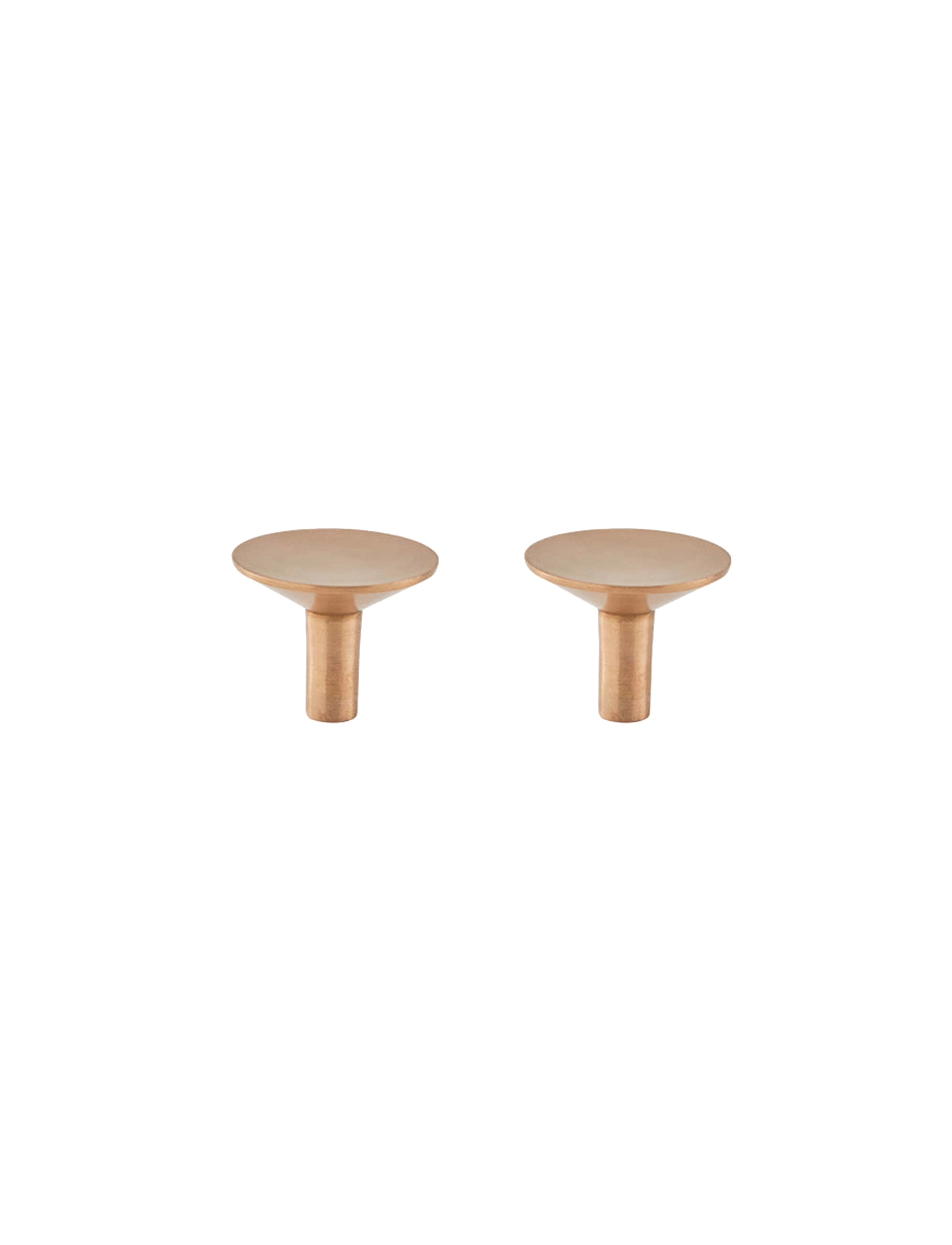 OYOY Living Design Rina Hook / Knob Large Pack Of 2, Krog & Knop, Guld, Str: ONE SIZE