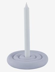 Savi Ceramic Candleholder - Low - LAVENDER
