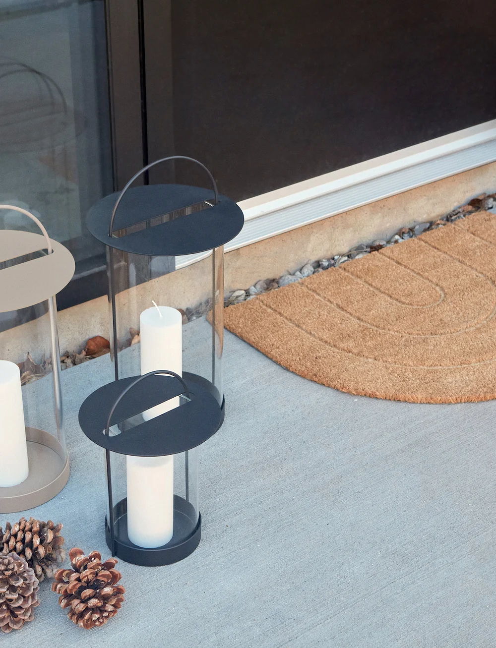 OYOY Living Design - Maki Lantern - Large - köp efter pris - clay - 2