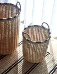OYOY Living Design - Boo Storage Basket - Low - najniższe ceny - nature - 1