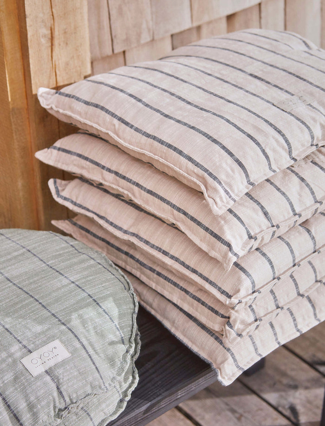 OYOY Living Design - Outdoor Kyoto Cushion Square - pyntepuder - clay - 1
