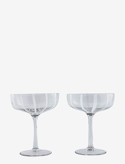 OYOY Living Design Mizu Coupe Glass Pack of 2 - Sektgläser - CLEAR / undefined