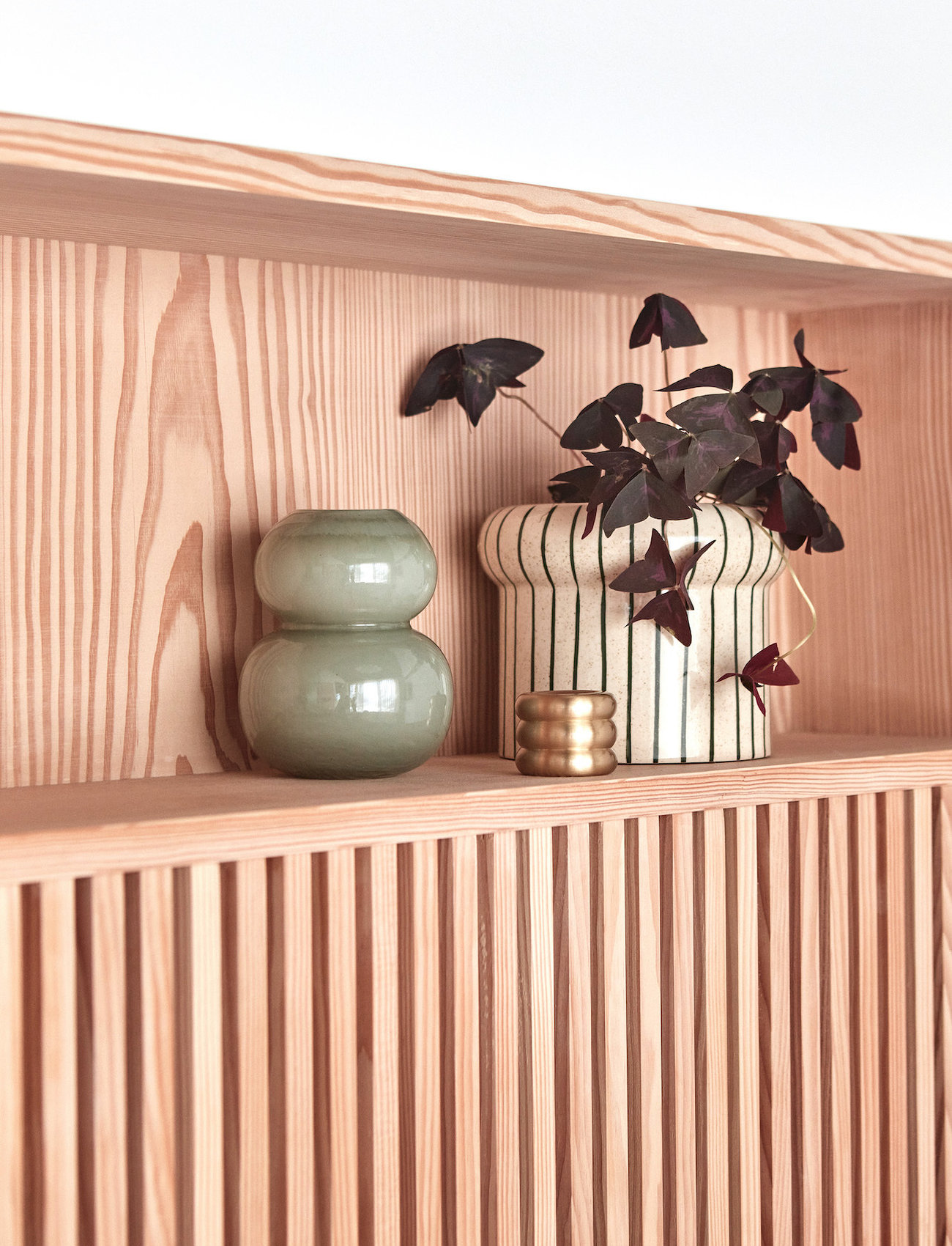 OYOY Living Design - Lasi Vase - Extra Small - pienet maljakot - jade - 1