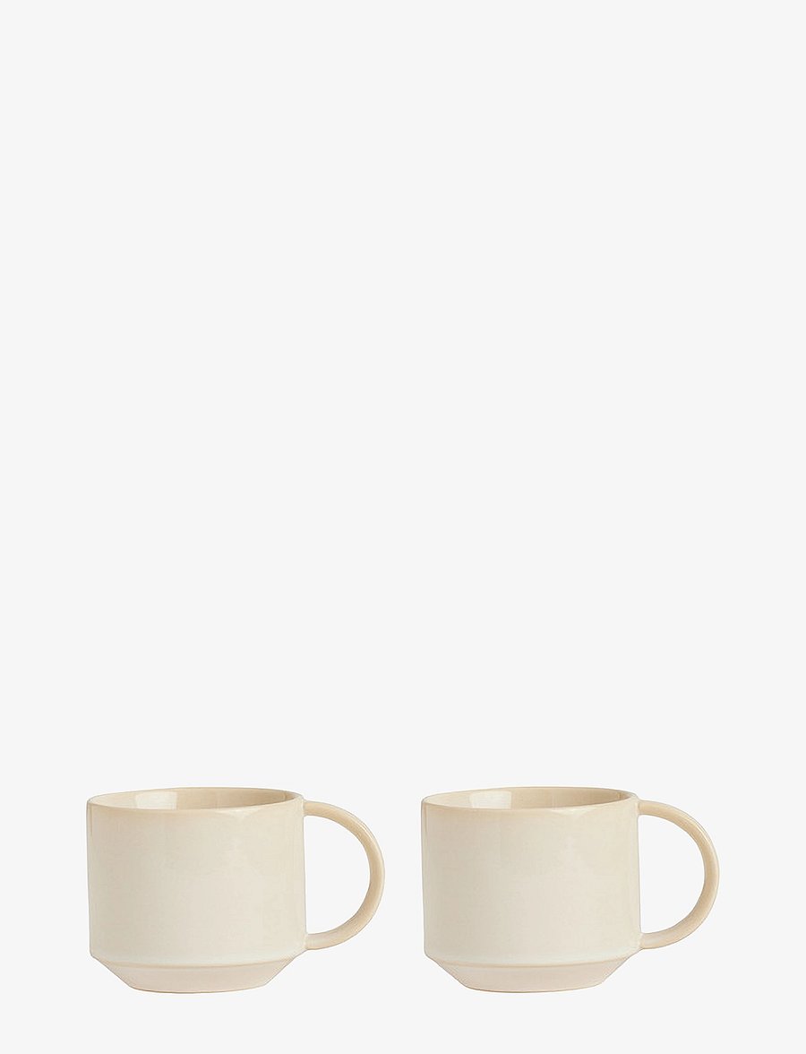 OYOY Living Design - Yuka Cup - Pack Of 2 - espressotassid - offwhite - 1