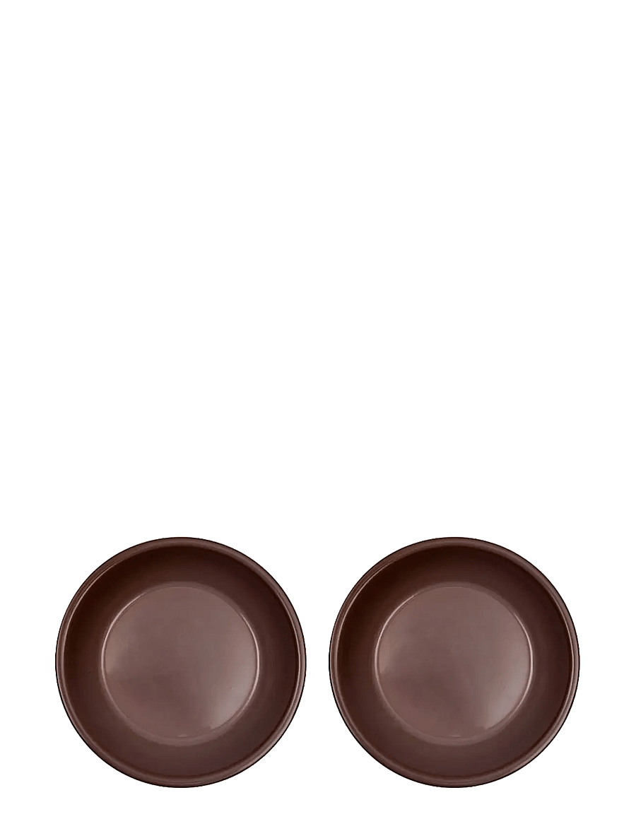 OYOY Living Design - Yuka Deep Plate - Pack of 2 - tiefe teller - dark terracotta - 1