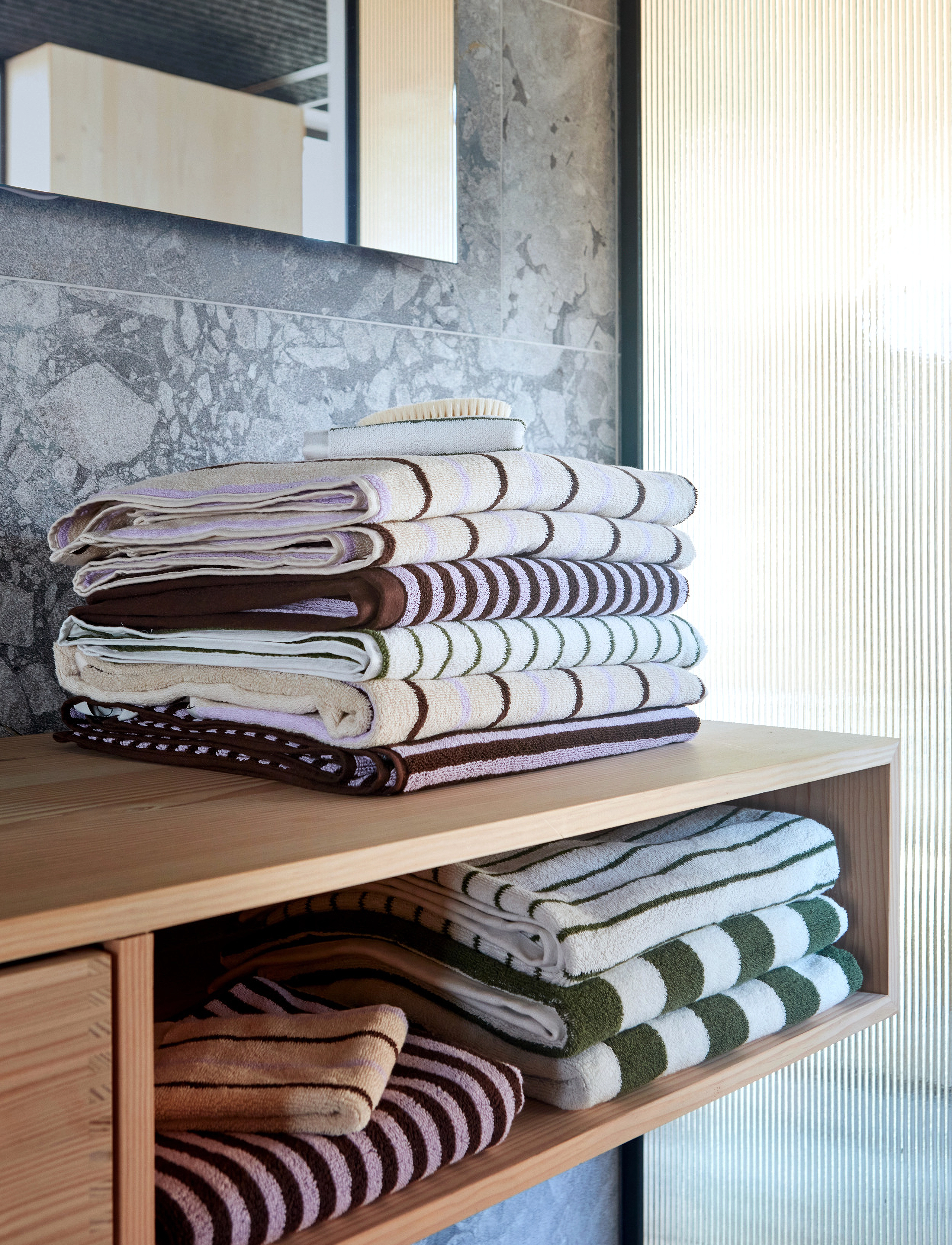 OYOY Living Design - Raita Towel - 40X60 Cm - purple - 3