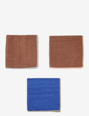 Mundus Microfiber Dish Cloth - Pack of 3 - BROWN/CLAY