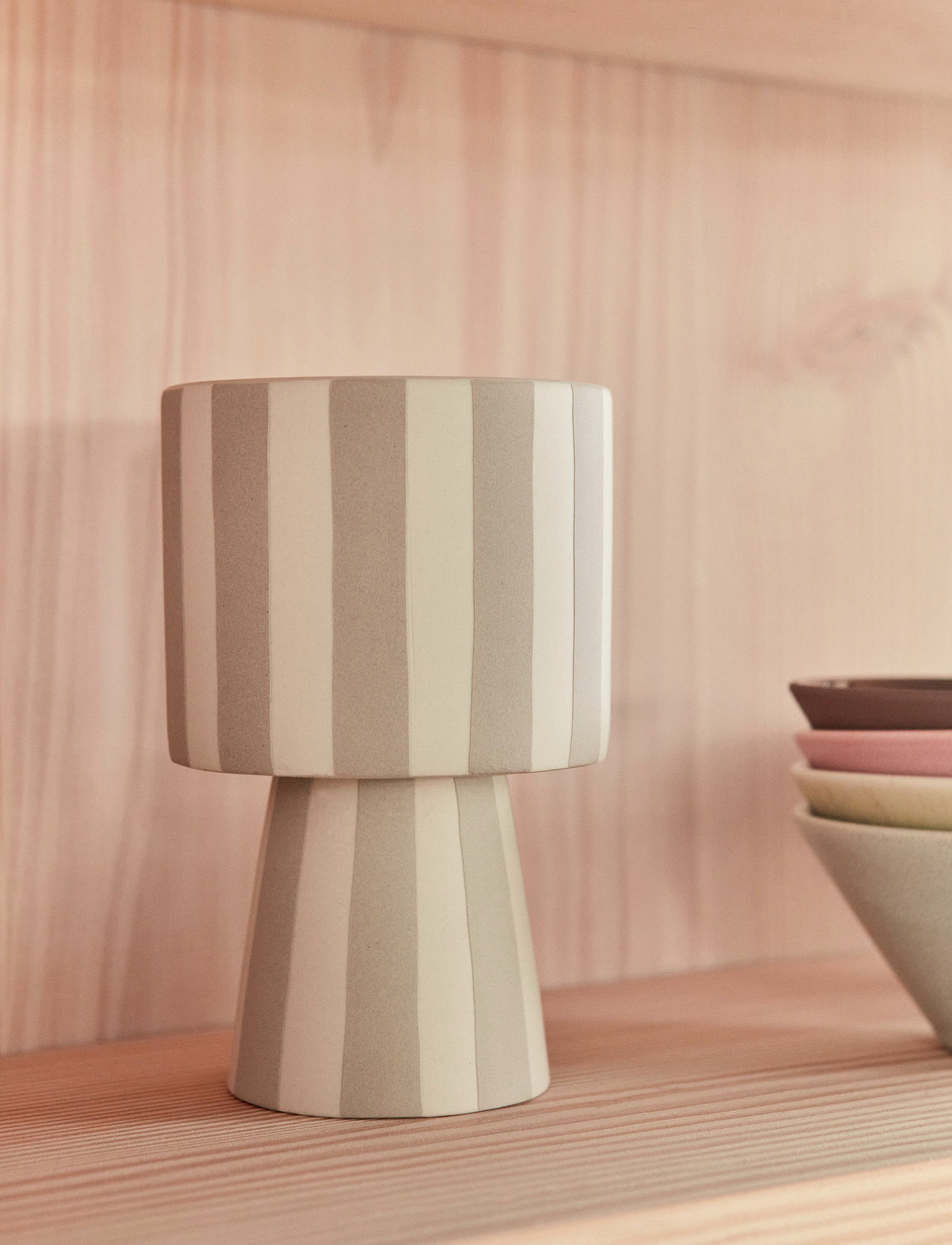 OYOY Living Design - Toppu Pot - Small - stora vaser - clay - 1