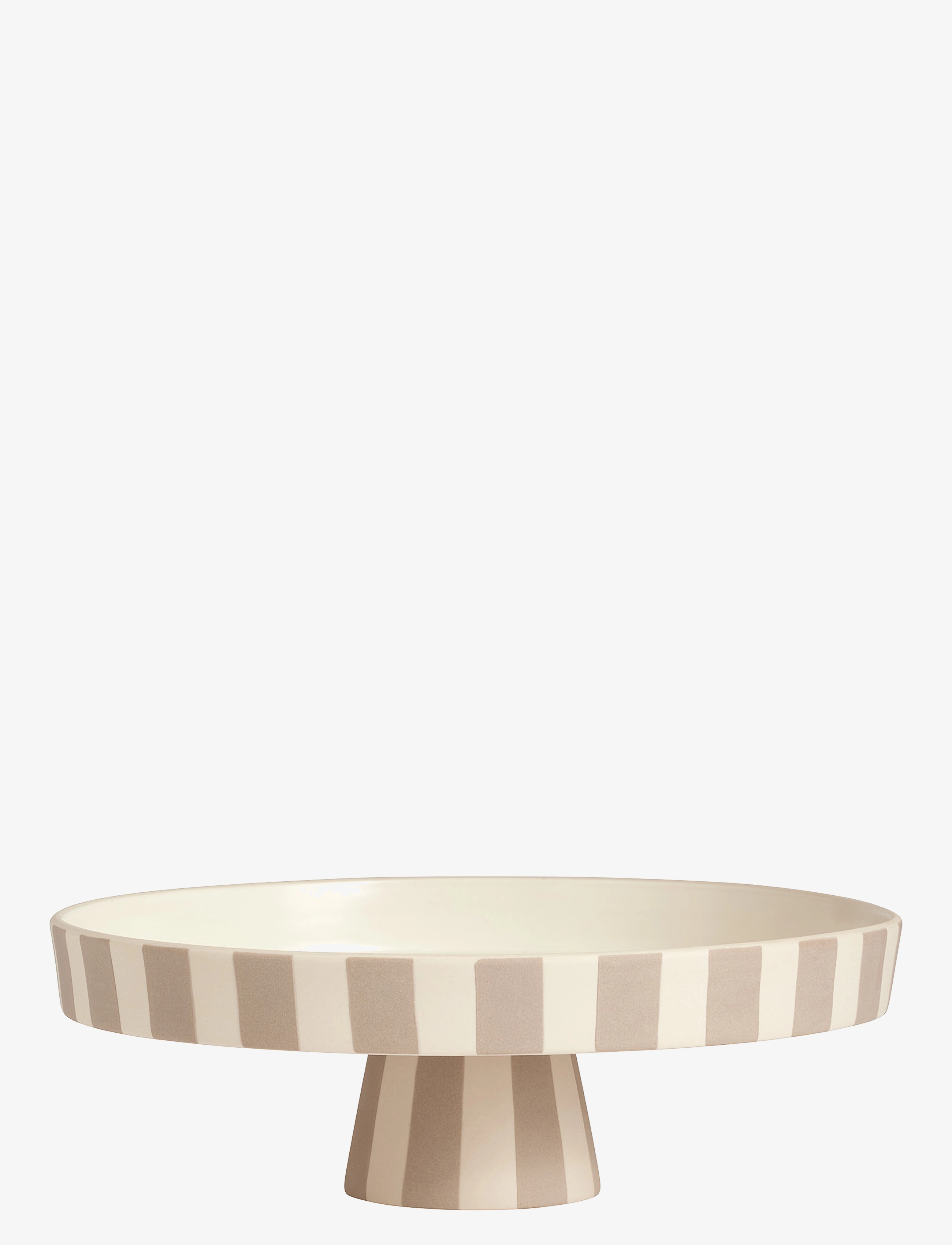 OYOY Living Design Toppu Tray Large, Bakke, Beige, Str: Ø 27 CM