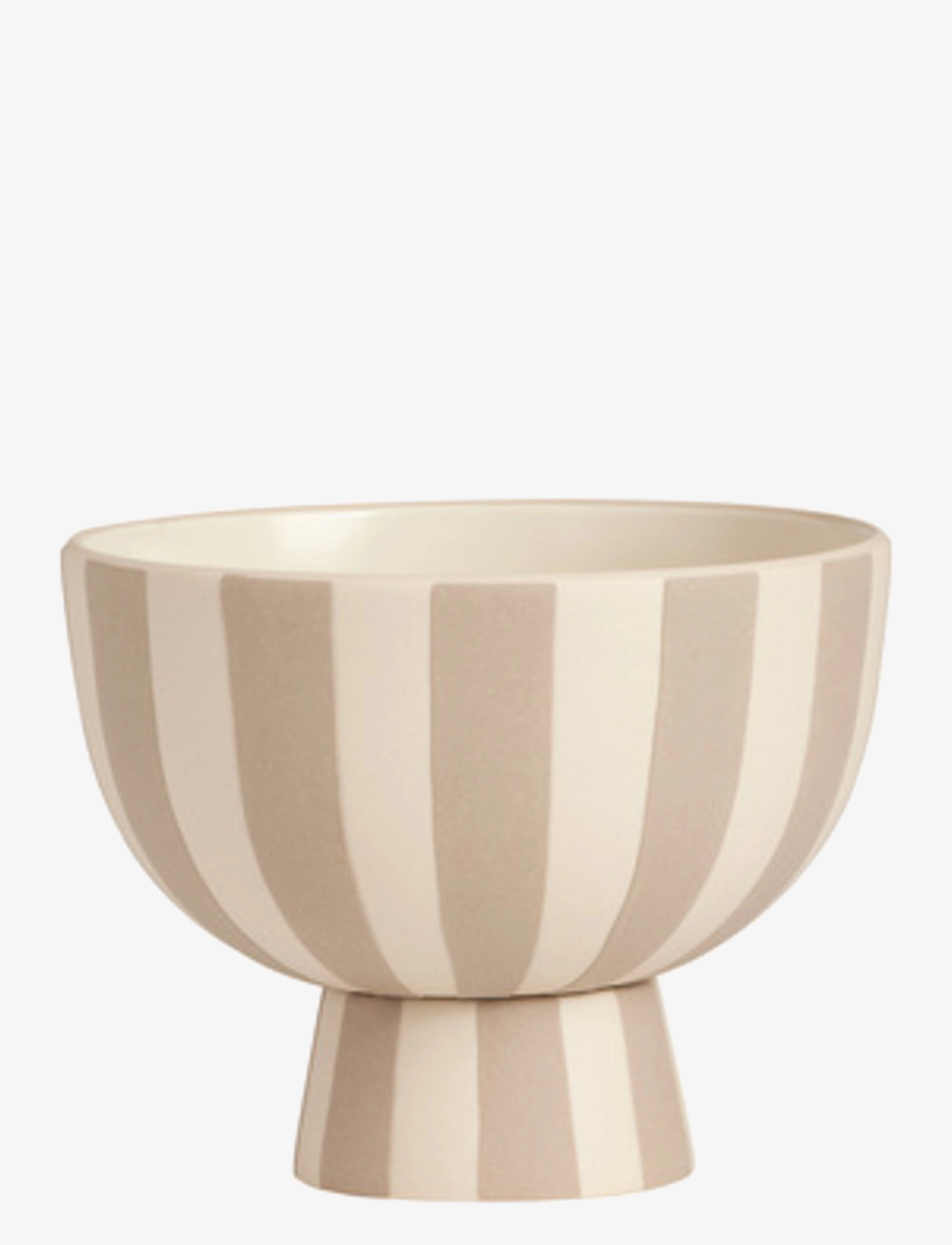 OYOY Living Design Toppu Mini Bowl, Stor vase, Beige, Str: Ø 6 CM