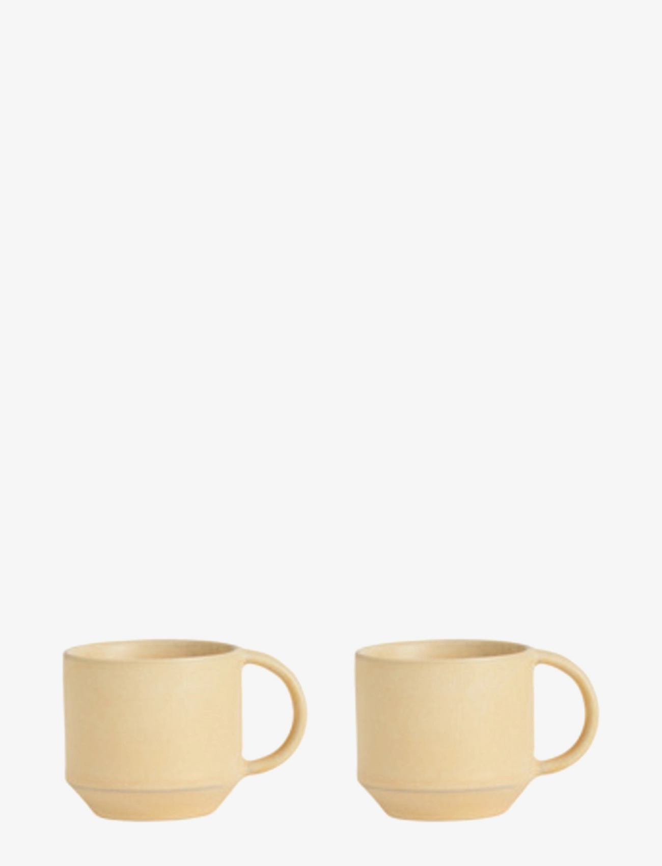 OYOY Living Design Yuka Espresso Cup Pack Of 2, Espresso Kop, Creme, Str: ONE SIZE
