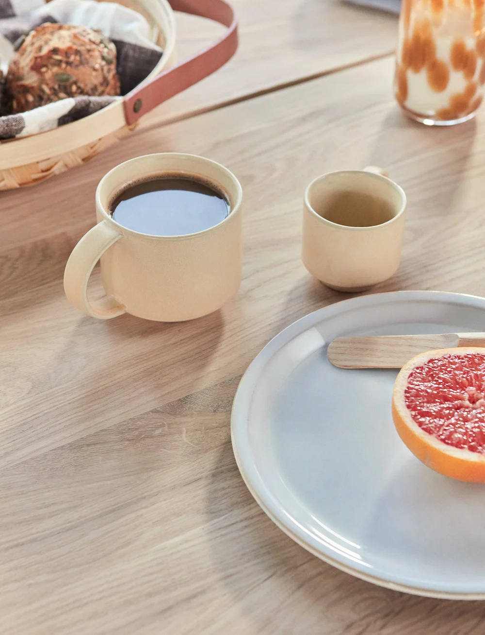 OYOY Living Design - Yuka Espresso Cup - Pack Of 2 - tasses à expresso - butter - 1