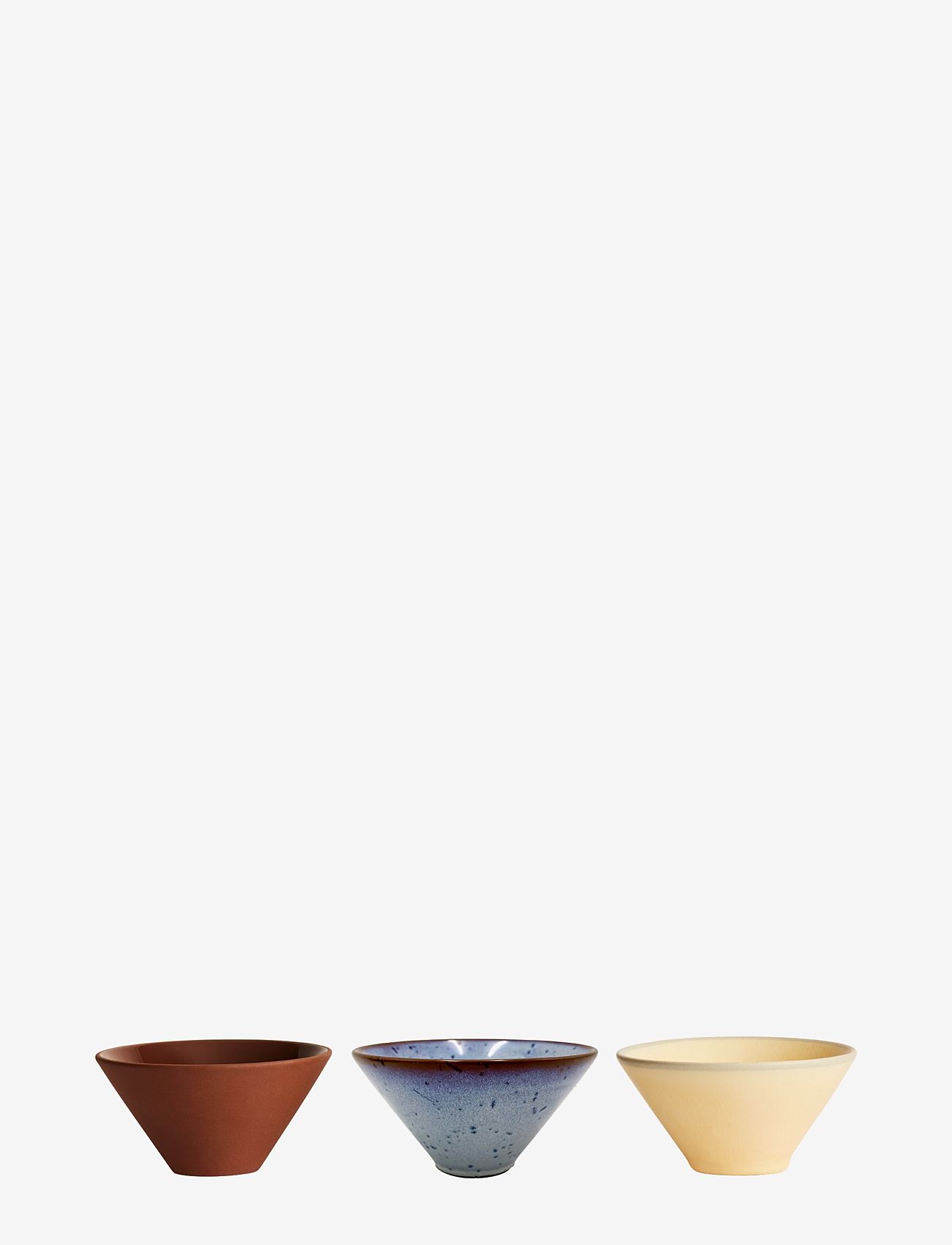 OYOY Living Design - Yuka Bowl  Pack Of 3 - køb efter pris - multi2 - 0
