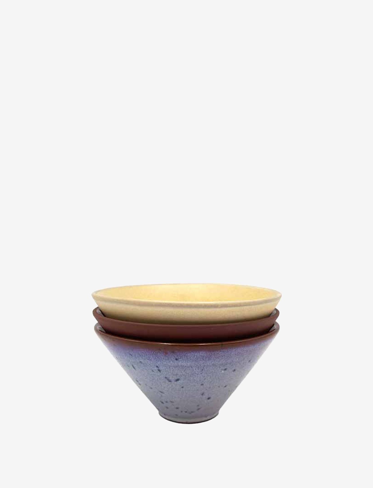 OYOY Living Design - Yuka Bowl  Pack Of 3 - køb efter pris - multi2 - 2