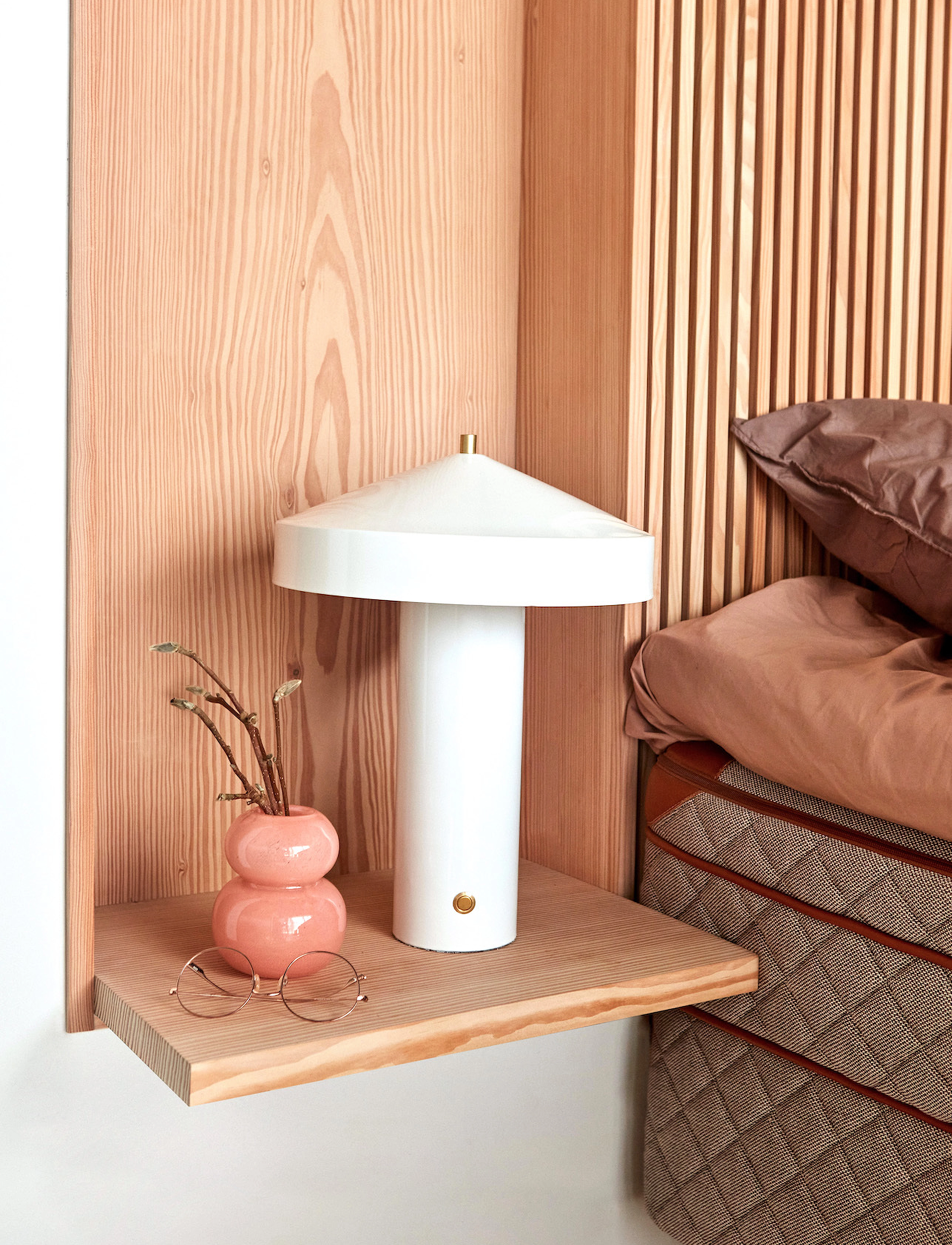 OYOY Living Design Hatto Table Lamp, One Size, Lamps, Weiß - Homeware