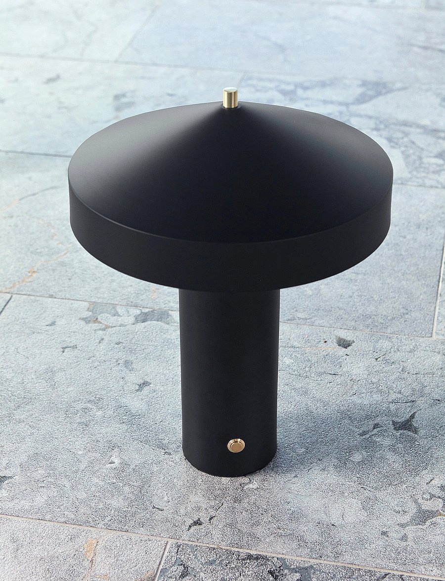 OYOY Living Design - Hatto Table Lamp - schreibtisch- & tischlampen - black - 0
