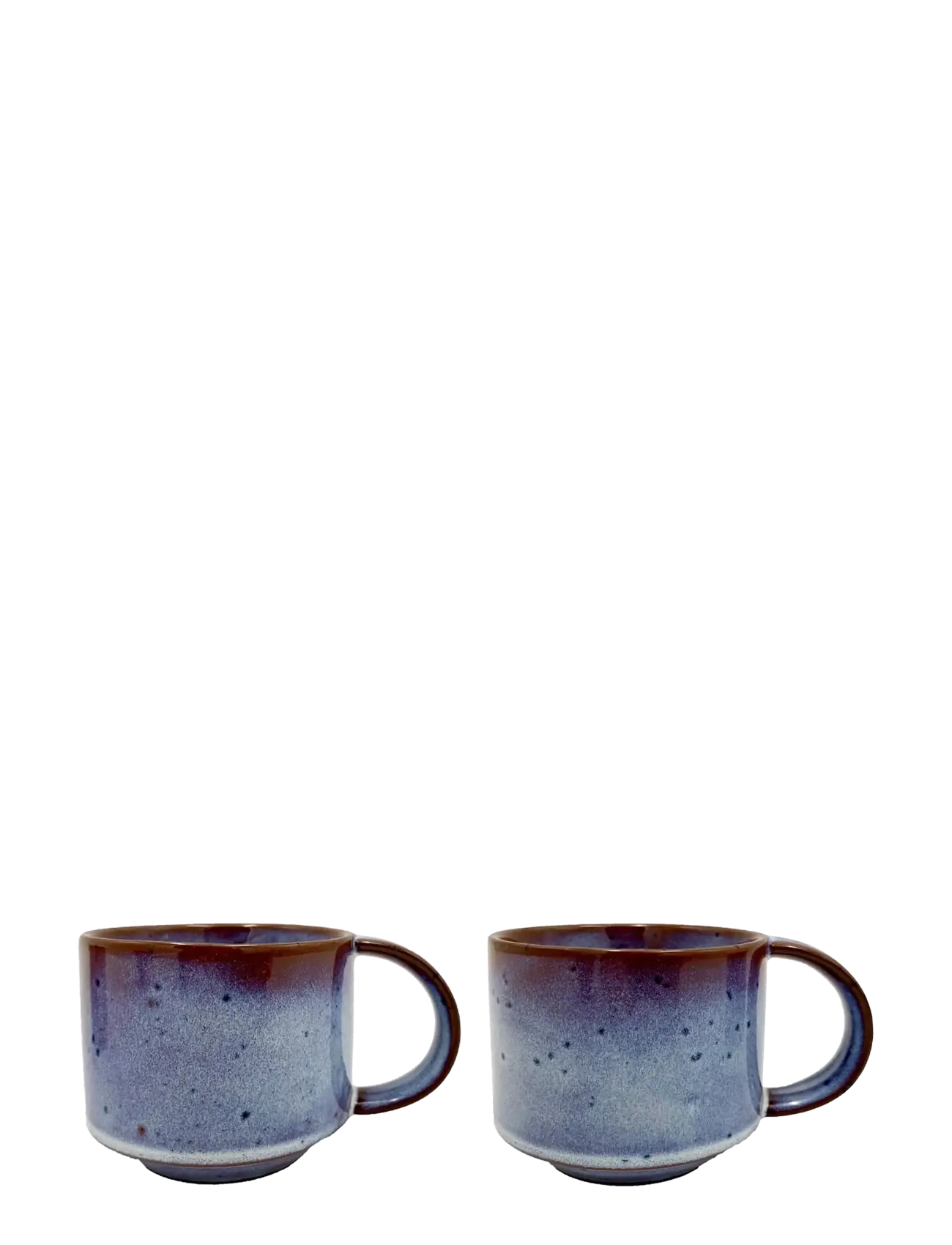 OYOY Living Design Yuka Cup - Pack of 2 - Teetassid - REACTIVE SPACE / blue