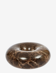 OYOY Living Design - Savi Marble Candleholder - Small - die niedrigsten preise - choko - 0