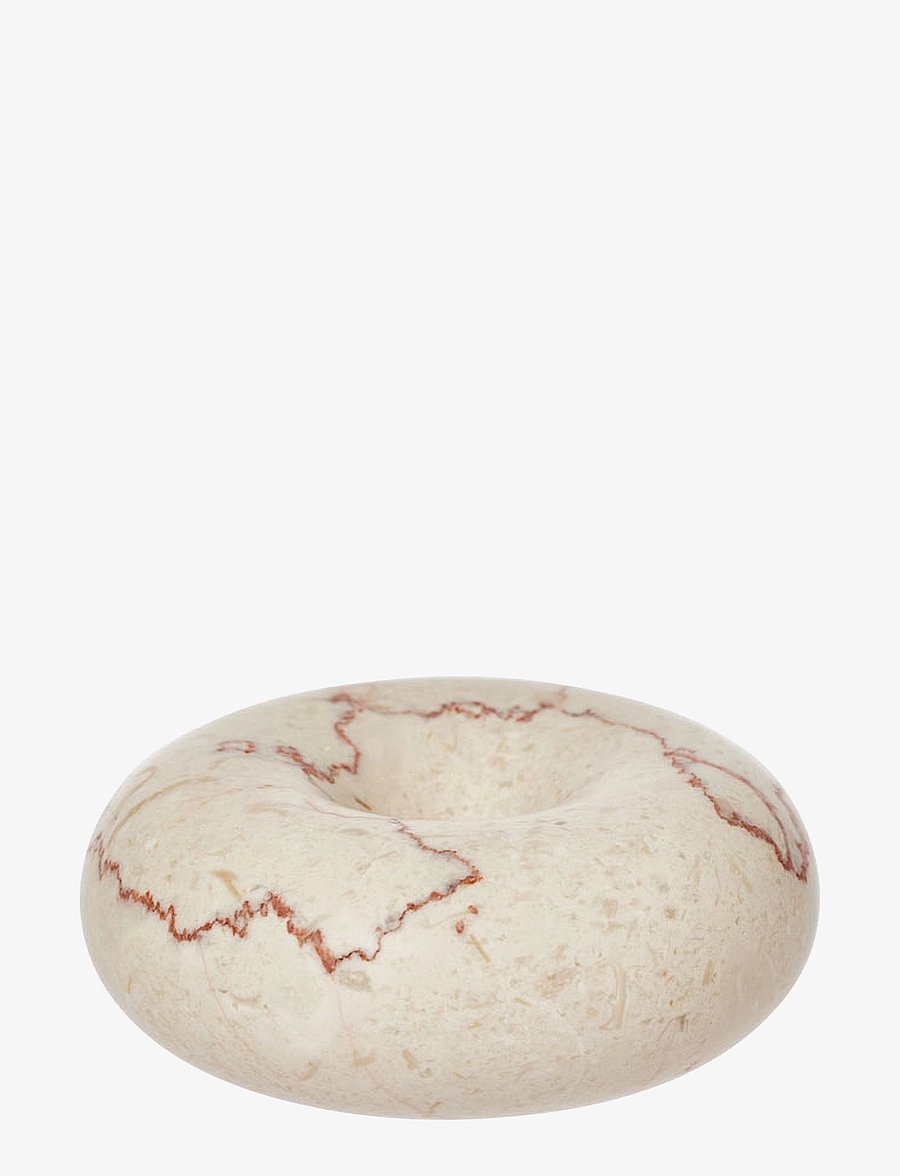 OYOY Living Design - Savi Marble Candleholder - Small - küünlajalad - offwhite - 1
