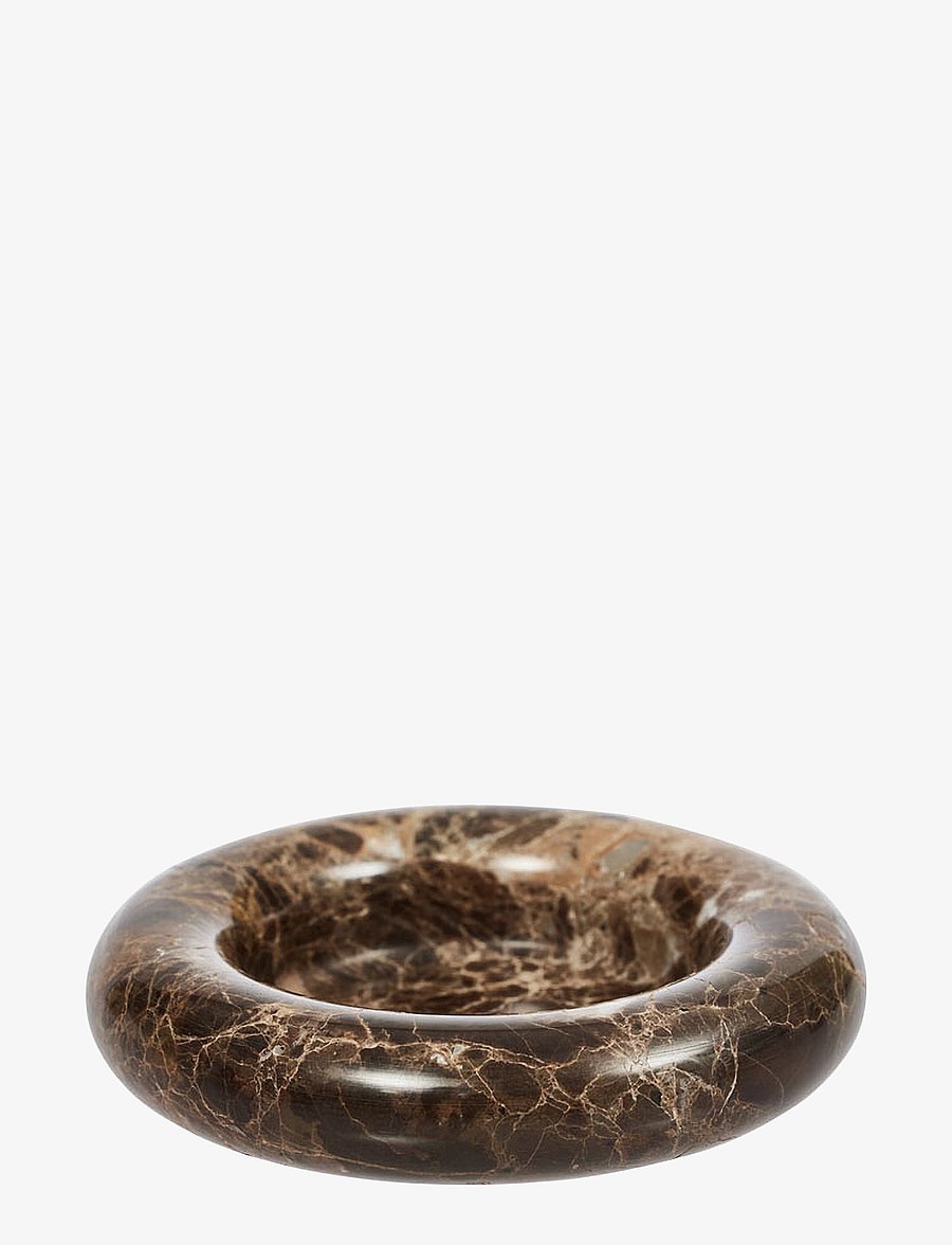 OYOY Living Design - Savi Marble Candleholder - Large - kerzenständer - choko - 1